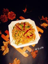 双椒豆腐丝的做法步骤9