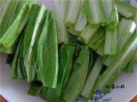 蒜香油麦菜的做法步骤2