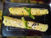 黑芝麻鸡蛋卷的做法步骤8