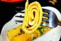 黑芝麻鸡蛋卷的做法步骤9