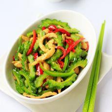 苦瓜炒鸡肉