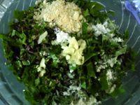 粉蒸蒲公英的做法步骤4