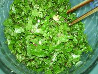 粉蒸蒲公英的做法步骤5