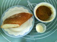 冰砂焦糖法棍的做法步骤1