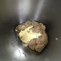 汤种黑麦核桃面包的做法步骤5