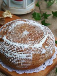 汤种黑麦核桃面包的做法步骤15