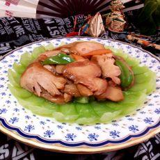 杏鲍菇炒鸡腿肉