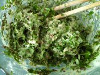 蒲公英蛋糊饼的做法步骤7