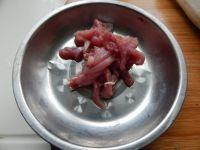 茭白肉丝炒米粉的做法步骤1