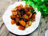 茭白烧排骨的做法步骤16