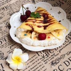 香蕉可丽饼#妙搭新食尚#