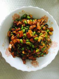 毛豆炸酱的做法步骤8