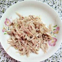 腐竹云耳拌鸡丝的做法步骤8