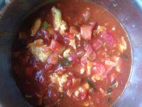 西红柿鸡蛋打卤面的做法步骤10