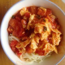 西红柿鸡蛋打卤面