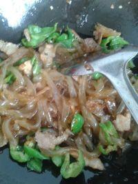 蜡皮炒肉丝的做法步骤6