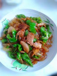 蜡皮炒肉丝的做法步骤7