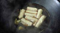 豆腐衣卷肉的做法步骤9