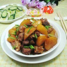 土豆烧排骨