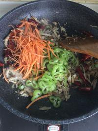 椒麻小炒鸡的做法步骤7