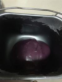 紫薯豆沙馅年糕的做法步骤3