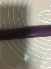 紫薯豆沙馅年糕的做法步骤5