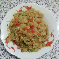 鸡肉粒蛋炒饭