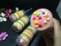 卡士达酱推推乐蛋糕的做法步骤23