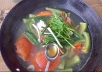 螃蟹煮苦瓜的做法步骤8