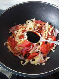 炒乌冬面的做法步骤8