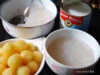 哈密瓜椰浆西米露的做法步骤11