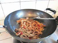 酸辣韭黄腰花的做法步骤7