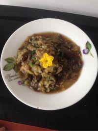 拌茄泥的做法步骤7