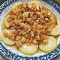 节瓜蒸干贝(瑶柱)的做法步骤6