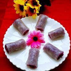 奶香紫晶糕#妙搭新食尚#