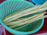 豆豉炒通菜梗的做法步骤2