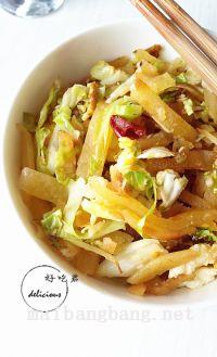 家常炒饼丝的做法步骤15