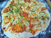 韩式辣酱肉松千层饼的做法步骤11