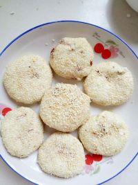 红豆糯米麻饼的做法步骤8