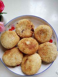 红豆糯米麻饼的做法步骤11