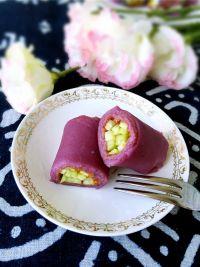 紫薯黄瓜卷的做法步骤6