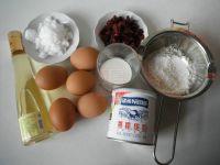 炼奶蔓越莓戚风蛋糕#妙搭新食尚#的做法步骤2