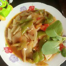 西红柿炒土豆片