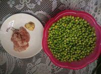 肉末焖豌豆的做法步骤1