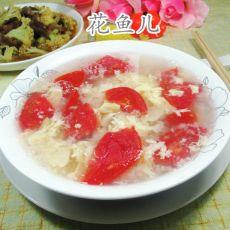 鸡蛋番茄鞭笋汤