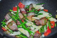 仔姜炒腊肉的做法步骤5