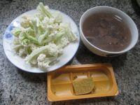 牛肉煮花菜的做法步骤1