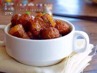 虎皮蛋焖红烧肉的做法步骤11