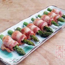 芦笋培根卷