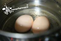 鸡蛋盛面#小虾创意料理#的做法步骤1